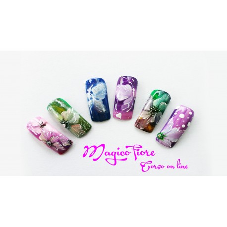 NAIL ART FIORE MAGICO corso on line