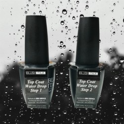 KIT Top coat Water Drop Step 1 e Step 2 no wipe