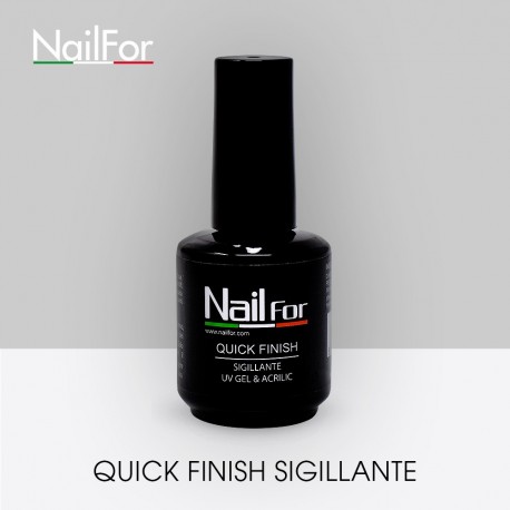 Quick Finish Senza dispersione Top Coat
