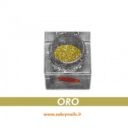 POLVERE GLITTER UNGHIE - COLORE ORO