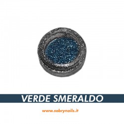 COLOR EYELINER GLITTER - COLORE VERDE SMERALDO